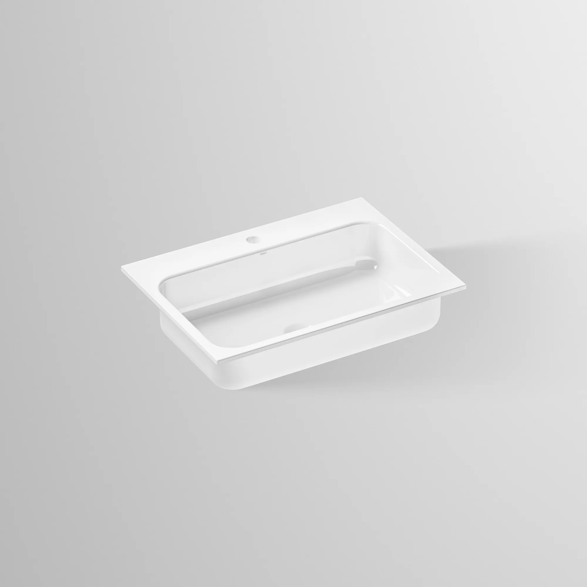 Waschbecken „SR-Serie“ 472 × 127 mm, Hahnlochposition mittig mit ProShield Waschbecken „SR-Serie“ 472 × 127 mm, Hahnlochposition mittig mit ProShield