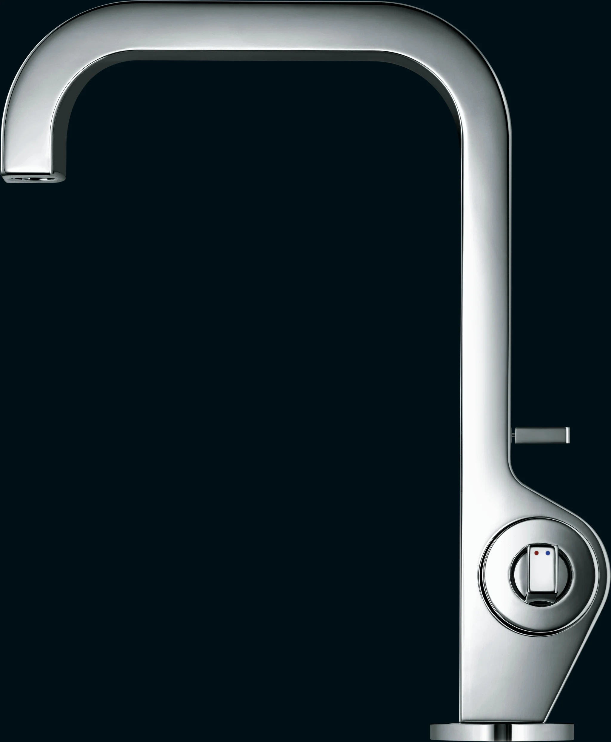 Hansgrohe Axor Citterio Einhebel-Waschtischmischer Chrom, Ausladung 160 mm, Auslaufhöhe 191 mm, Pingriff, Normalstrahl, max. Durchflussmenge 5 l/min