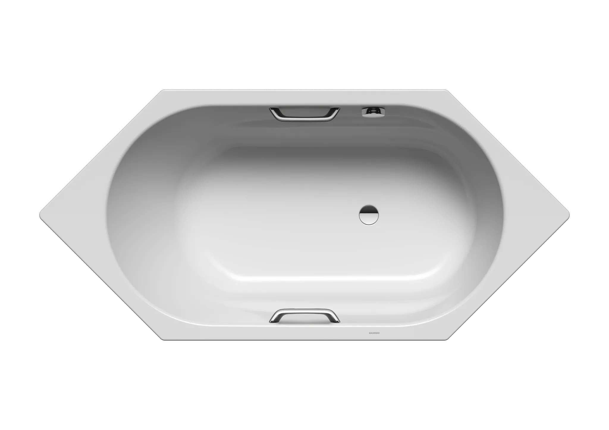 Kaldewei Badewanne „Vaio 6“ Star 190 × 90 cm, mit Grifflochbohrungen mit gegenüberliegender Überlaufbohrung, in manhattan Kaldewei Badewanne „Vaio 6“ Star 190 × 90 cm, mit Grifflochbohrungen mit gegenüberliegender Überlaufbohrung, in manhattan