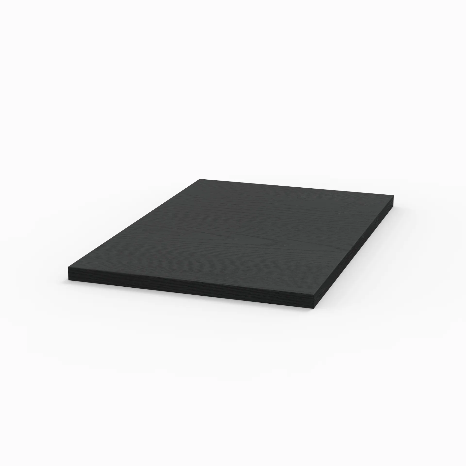 Sanipa Abdeckplatte „2morrow“ in Black Oak, 352 × 521 × 16 mm