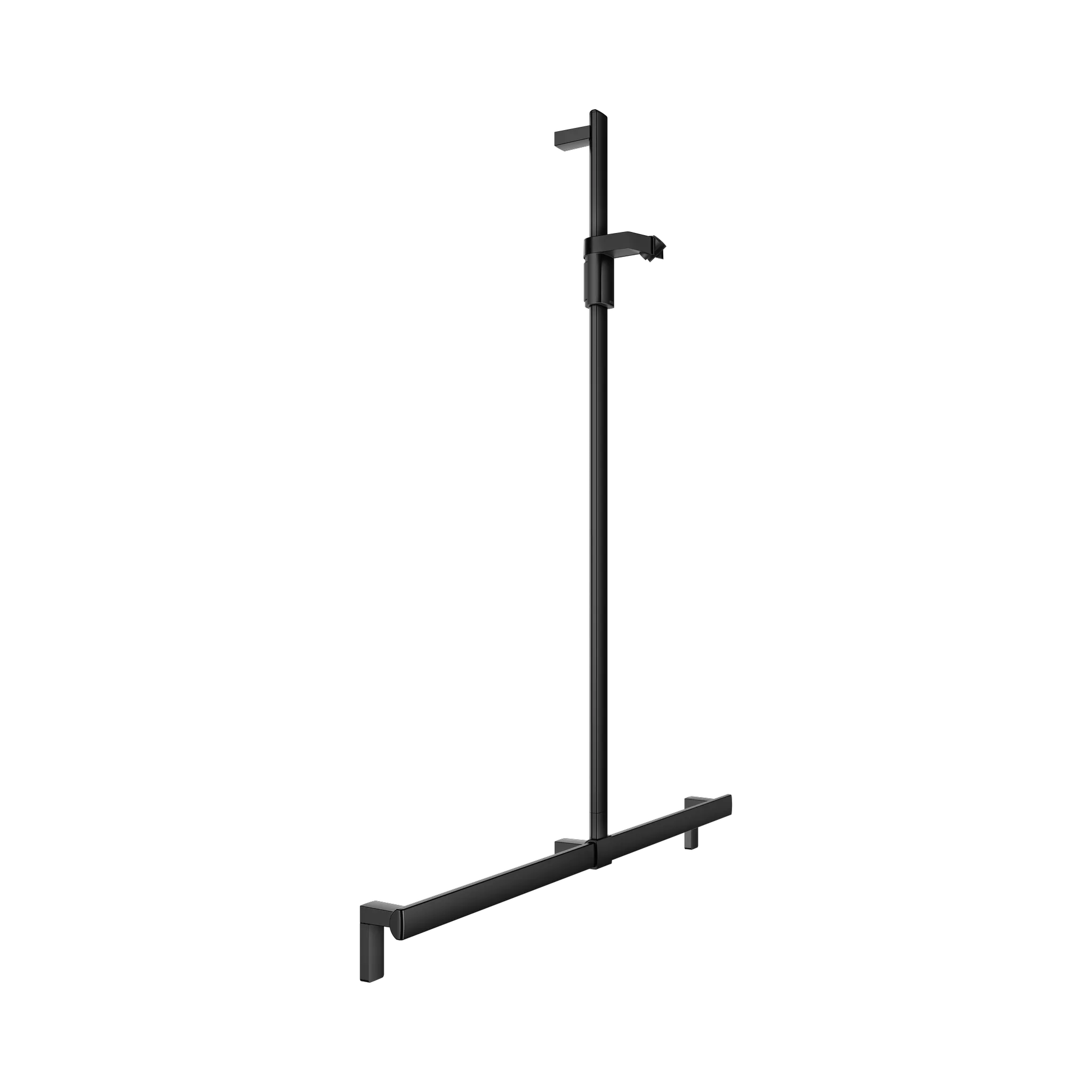 KEUCO AXESS Duschhandlauf mit Brausestange 1200⁄1300 mm schwarz matt KEUCO AXESS Duschhandlauf mit Brausestange 1200⁄1300 mm schwarz matt