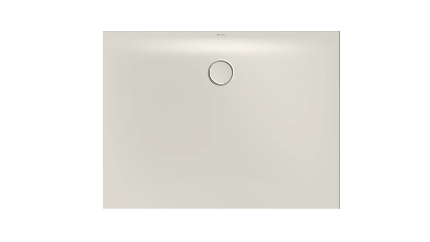 Bette rechteck Duschwanne „BetteFloor Side“ 1200 × 900 mm mit BetteAntirutsch Pro, ohne Oberflächenveredelung, ohne Wannenträger, in Flax