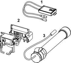 TECEplanus WC-Fernauslösung Funk für Stützklappgriffe, 6 V-Batterie