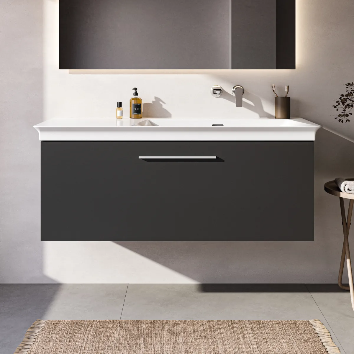 Ideal Standard Waschtischunterschrank „i.lifeB“ 120 × 44 × 50,5 cm Greige matt Ideal Standard Waschtischunterschrank „i.lifeB“ 120 × 44 × 50,5 cm Greige matt