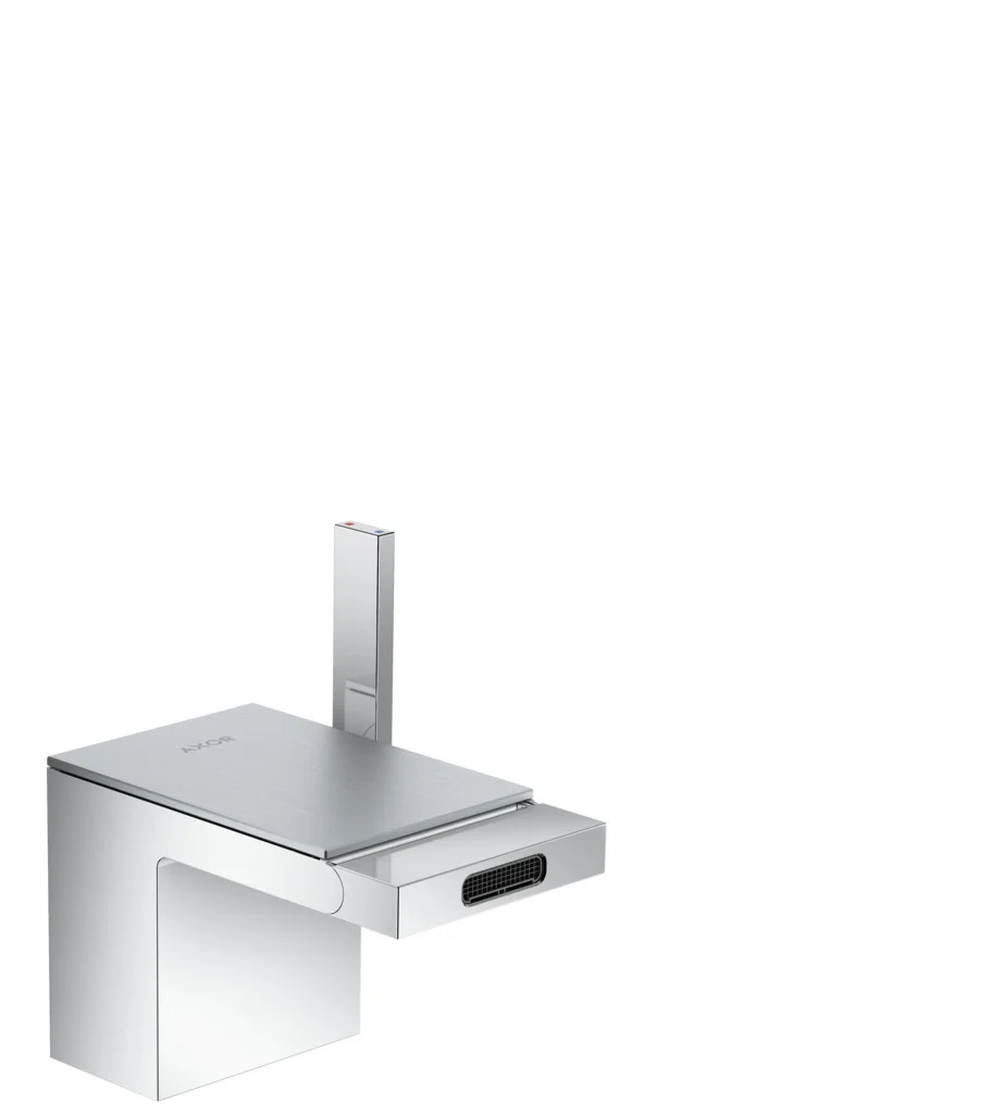 Hansgrohe AXOR MyEdition Bidetmischer - Einhebel-Bidetmischer mit Push-Open Ablaufgarnitur, Chrom, Ausladung 121 mm, Auslaufhöhe 83 mm Hansgrohe AXOR MyEdition Bidetmischer - Einhebel-Bidetmischer mit Push-Open Ablaufgarnitur, Chrom, Ausladung 121 mm, Auslaufhöhe 83 mm