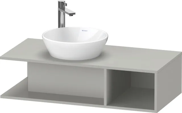 Duravit Waschtischunterschrank wandhängend „D-Neo“ 100 × 26 × 48 cm Betongrau Matt Duravit Waschtischunterschrank wandhängend „D-Neo“ 100 × 26 × 48 cm Betongrau Matt