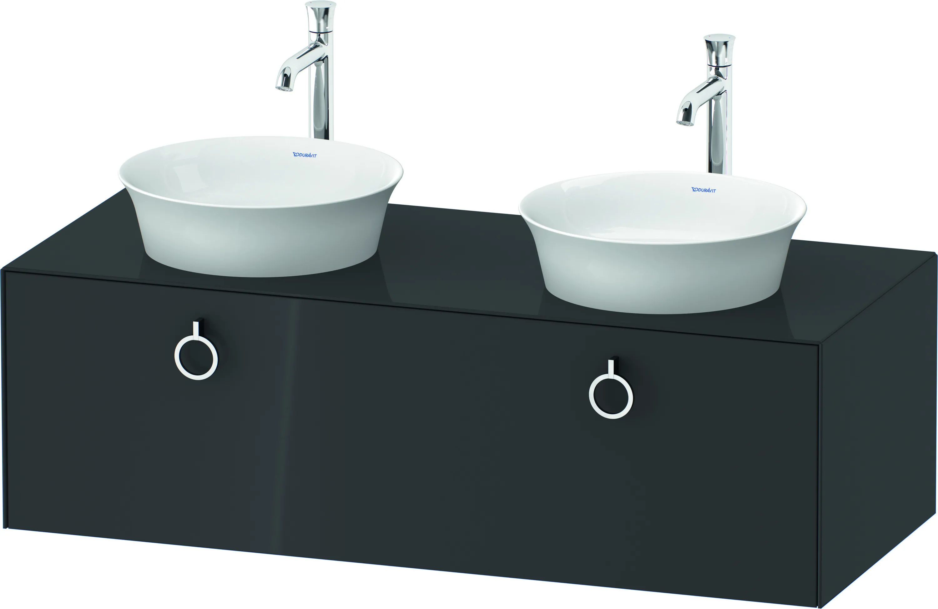 Duravit Waschtischunterschrank wandhängend „White Tulip“ 130 × 40,8 × 55 cm