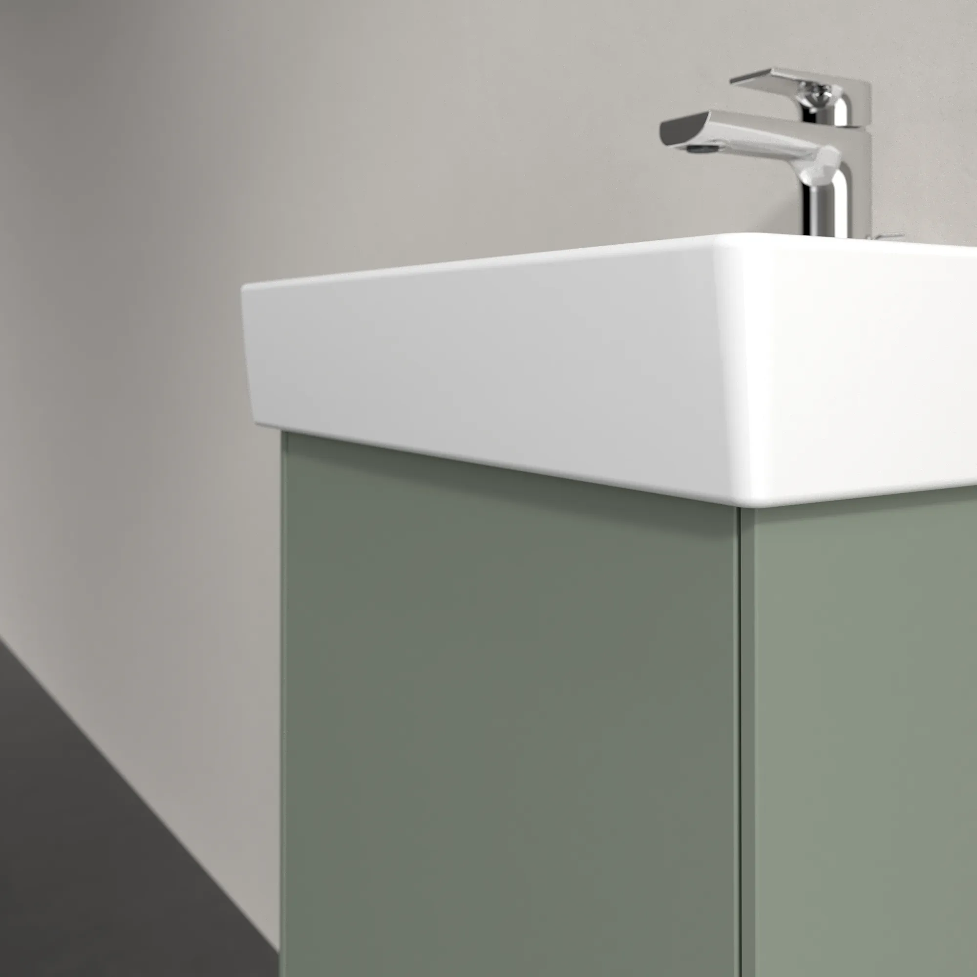 Villeroy & Boch Collaro Waschbeckenunterschrank C00501, 410 x 546 x 344 mm, Soft Green Villeroy & Boch Collaro Waschbeckenunterschrank C00501, 410 x 546 x 344 mm, Soft Green