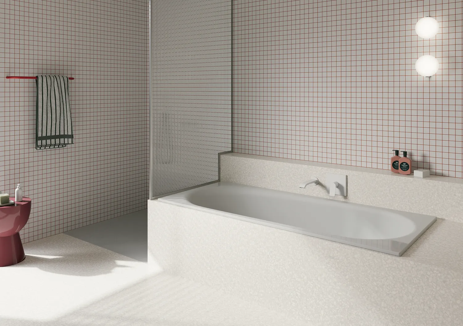 Bette BetteComodo Badewanne Rechteck, glasierter Titan-Stahl, 1800 x 800 mm, Fußende rechts, Überlauf vorne, 1-Sitzer, 20 mm Randhöhe Bette BetteComodo Badewanne Rechteck, glasierter Titan-Stahl, 1800 x 800 mm, Fußende rechts, Überlauf vorne, 1-Sitzer, 20 mm Randhöhe