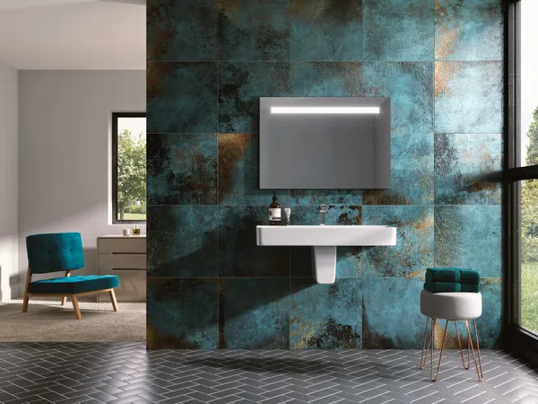 Waschbecken „StradaII“ 100 × 43 × 17 cm, Hahnlochposition mittig Waschbecken „StradaII“ 100 × 43 × 17 cm, Hahnlochposition mittig