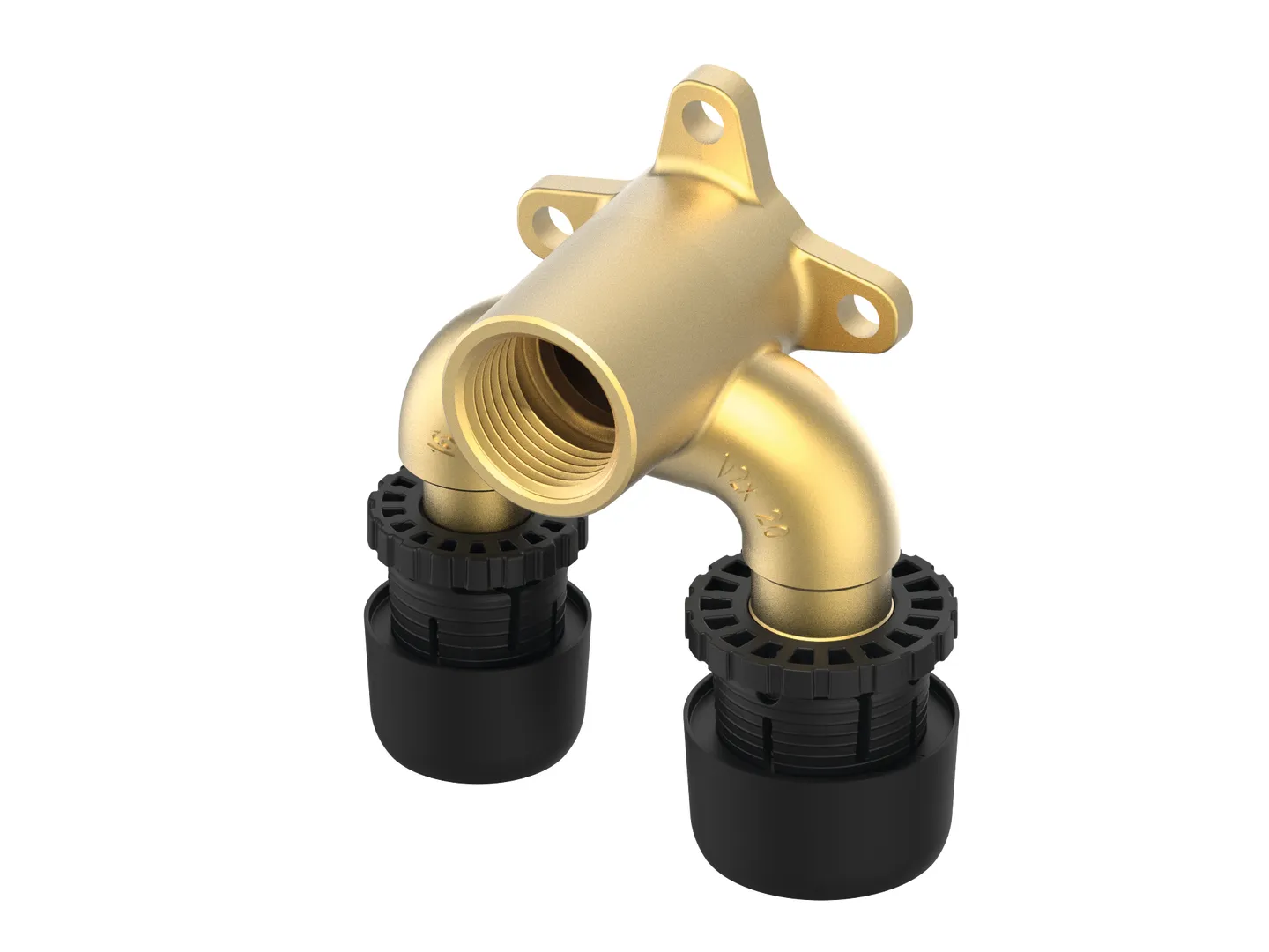 TECElogo-Ax U-Doppelwandscheibe reduziert Dimension 16 × Rp 1/2″ × 20, Siliziumbronze TECElogo-Ax U-Doppelwandscheibe reduziert Dimension 16 × Rp 1/2″ × 20, Siliziumbronze