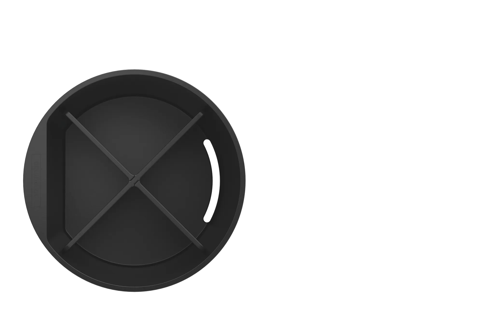 Hansgrohe WallStoris Becher, Mattschwarz Hansgrohe WallStoris Becher, Mattschwarz