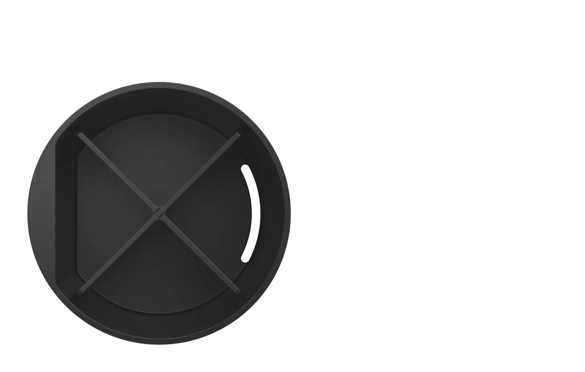 Hansgrohe WallStoris Becher, Mattschwarz Hansgrohe WallStoris Becher, Mattschwarz