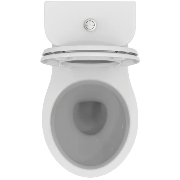 Ideal Standard Eurovit Standtiefspül-WC mit Spülkasten Zulauf oben, WC-Sitz, wassersparende 2-Mengen-Spülung, weiß Ideal Standard Eurovit Standtiefspül-WC mit Spülkasten Zulauf oben, WC-Sitz, wassersparende 2-Mengen-Spülung, weiß