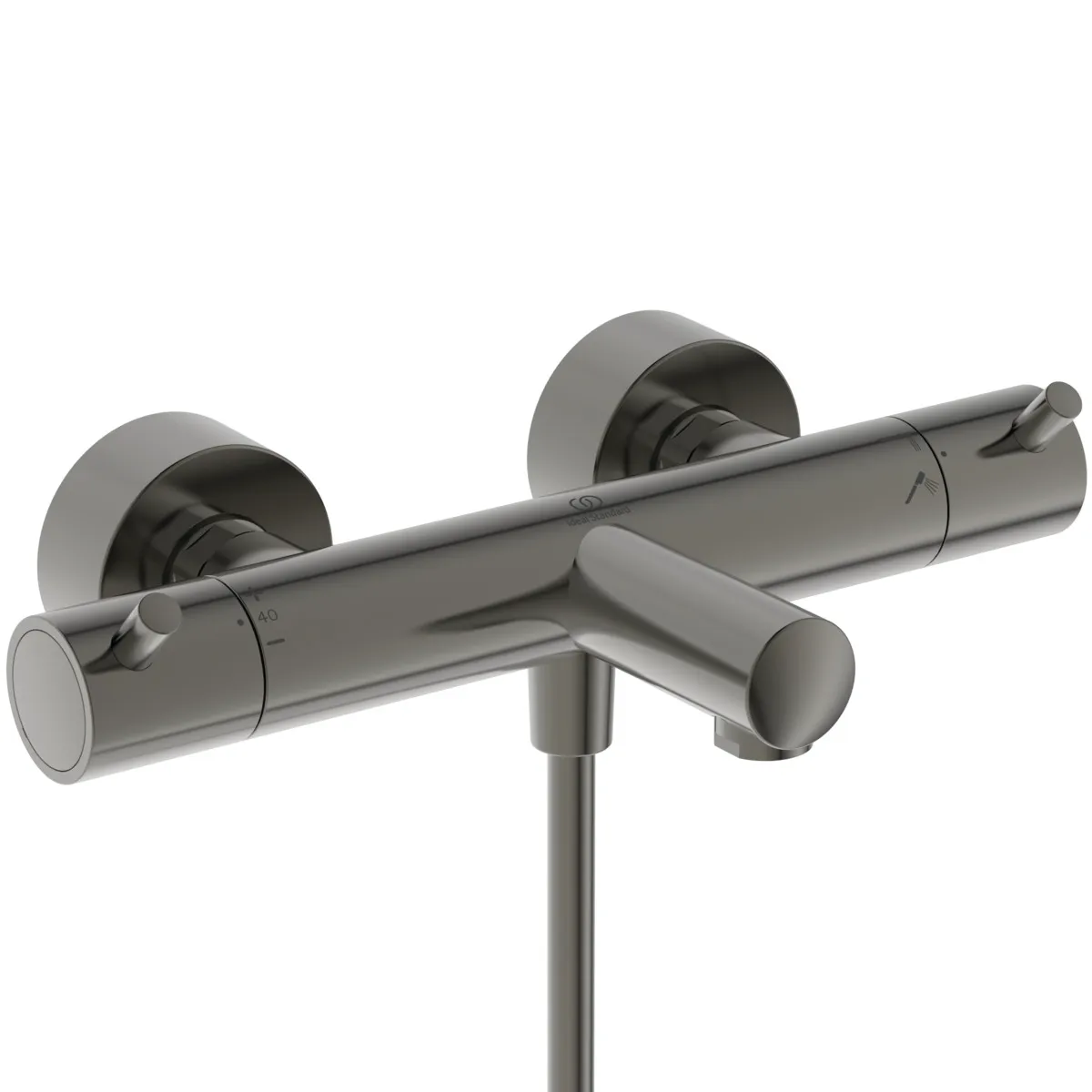 Ideal Standard Badethermostat Aufputz Ceratherm T125 Pin-Griffe Magnetic Grey Ideal Standard Badethermostat Aufputz Ceratherm T125 Pin-Griffe Magnetic Grey