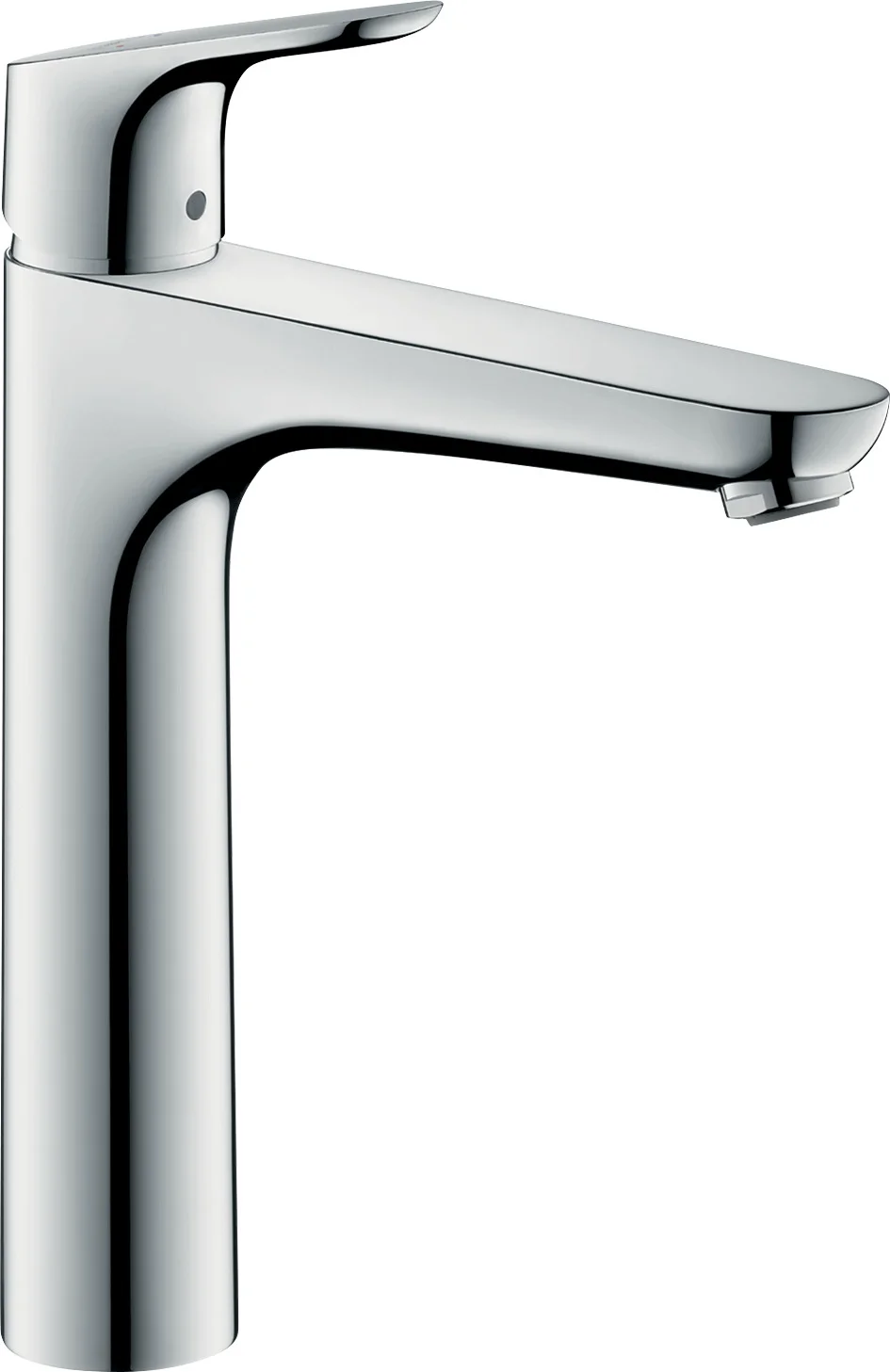 Hansgrohe Waschtischmischer Focus, Chrom, ComfortZone 190, Ausladung 159 mm, Auslaufhöhe 191 mm, Hebelgriff, Normalstrahl, max. Durchfluss 5 l/min, Keramikmischsystem, einstellbare Temperaturbegrenzung, für Durchlauferhitzer geeignet, Anschluss G 3/8, DN