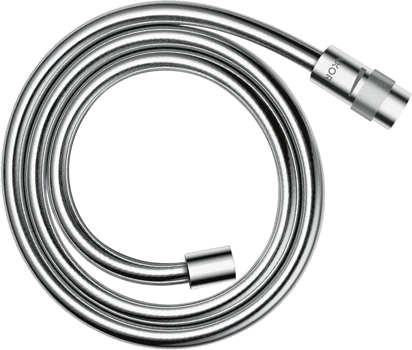 Hansgrohe AXOR Anschl/Halter, Brauseschlauch 1,25 m mit Volumenkontrolle, Chrom
