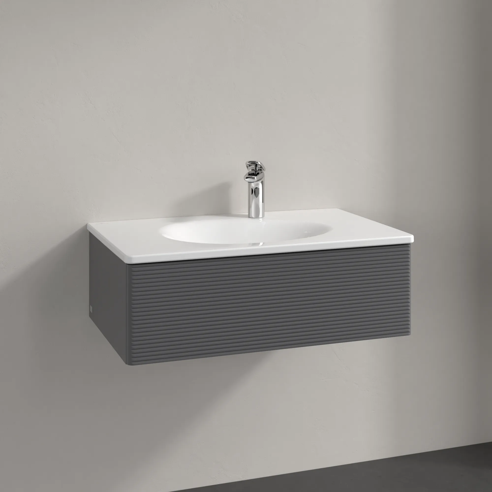 Villeroy & Boch Antao Unterschrank für Waschbecken, anthrazit Villeroy & Boch Antao Unterschrank für Waschbecken, anthrazit