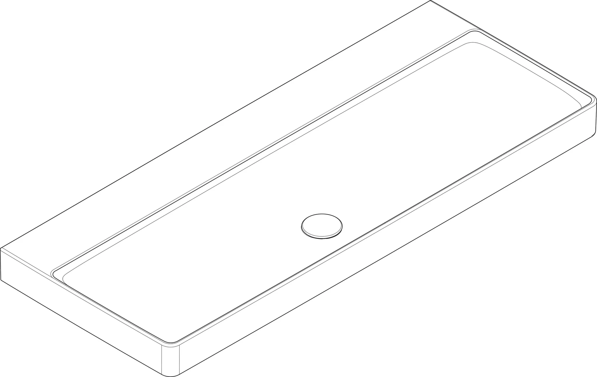 Waschbecken „Xelu Q“ in Weiß Waschbecken „Xelu Q“ in Weiß