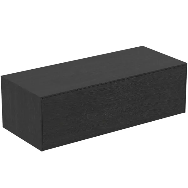 Ideal Standard Waschtischunterschrank „Conca“ 120,2 × 37 × 50,5 cm Eiche geflammt Furnier Ideal Standard Waschtischunterschrank „Conca“ 120,2 × 37 × 50,5 cm Eiche geflammt Furnier