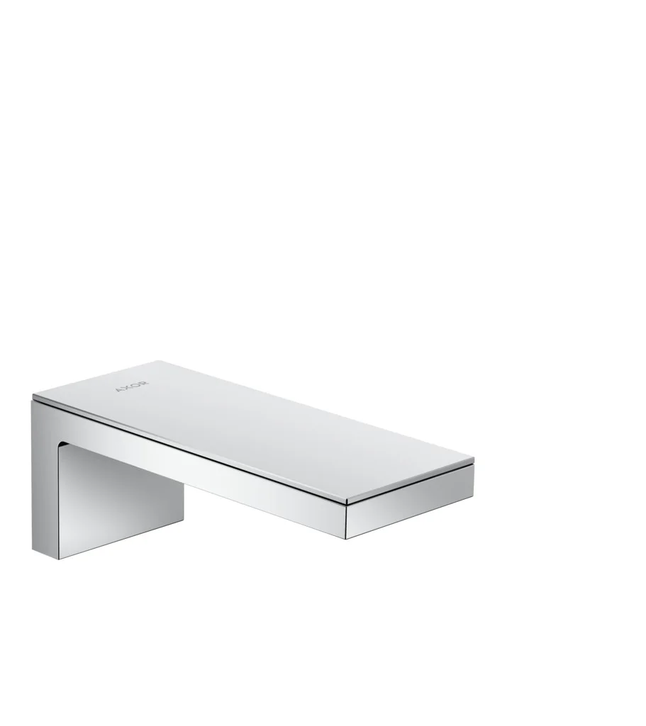 Hansgrohe AXOR MyEdition Wanneneinlauf ohne Platte, Chrom, Ausladung 176 mm, Wandmontage, max. Durchfluss 24 l/min bei 3 bar, Anschluss DN15