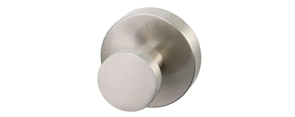 BEMM Magnet Handtuchhalterknopf, 50 mm, silber gebürstet