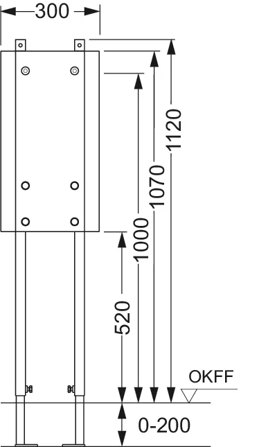 TECEprofil Modul für Stützgriffe und Haltesysteme