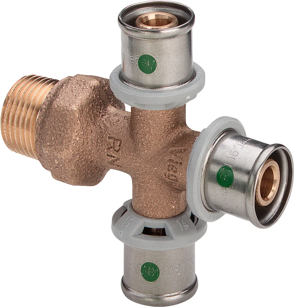 Viega „Sanfix P“ Kreuzstück 16 mm Viega „Sanfix P“ Kreuzstück 16 mm