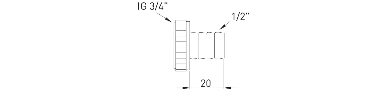ASW HG-TEC Zubehör Heizung, Schlauchverschr. zu KFE-Ventil ¾″ Messing roh ASW HG-TEC Zubehör Heizung, Schlauchverschr. zu KFE-Ventil ¾″ Messing roh