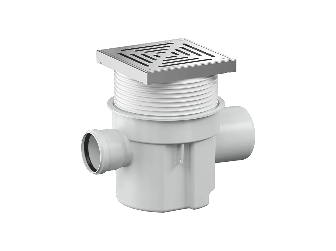 Rückstau-Kellerablauf DallSafe 200/1 SES, DN 100, 200 x 200 mm Rückstau-Kellerablauf DallSafe 200/1 SES, DN 100, 200 x 200 mm