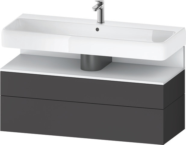 Duravit Waschtischunterschrank wandhängend „Qatego“ 119 × 59 × 47 cm