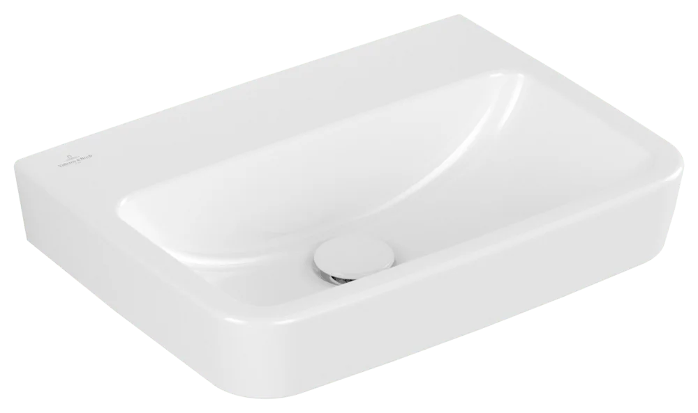 Villeroy & Boch O.novo Handwaschbecken 500x370mm Eckig ohne Überlauf Weiß Alpin Villeroy & Boch O.novo Handwaschbecken 500x370mm Eckig ohne Überlauf Weiß Alpin
