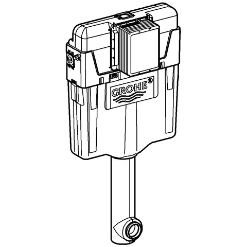 Grohe WC-Spülkasten GD 2 38661, 6-9l einstellbar Grohe WC-Spülkasten GD 2 38661, 6-9l einstellbar