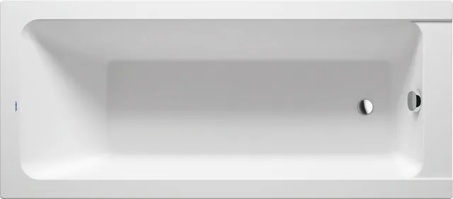 Duravit Badewanne „D-Code“ rechteck 1700 × 750 mm, Fußablauf in Weiß Duravit Badewanne „D-Code“ rechteck 1700 × 750 mm, Fußablauf in Weiß