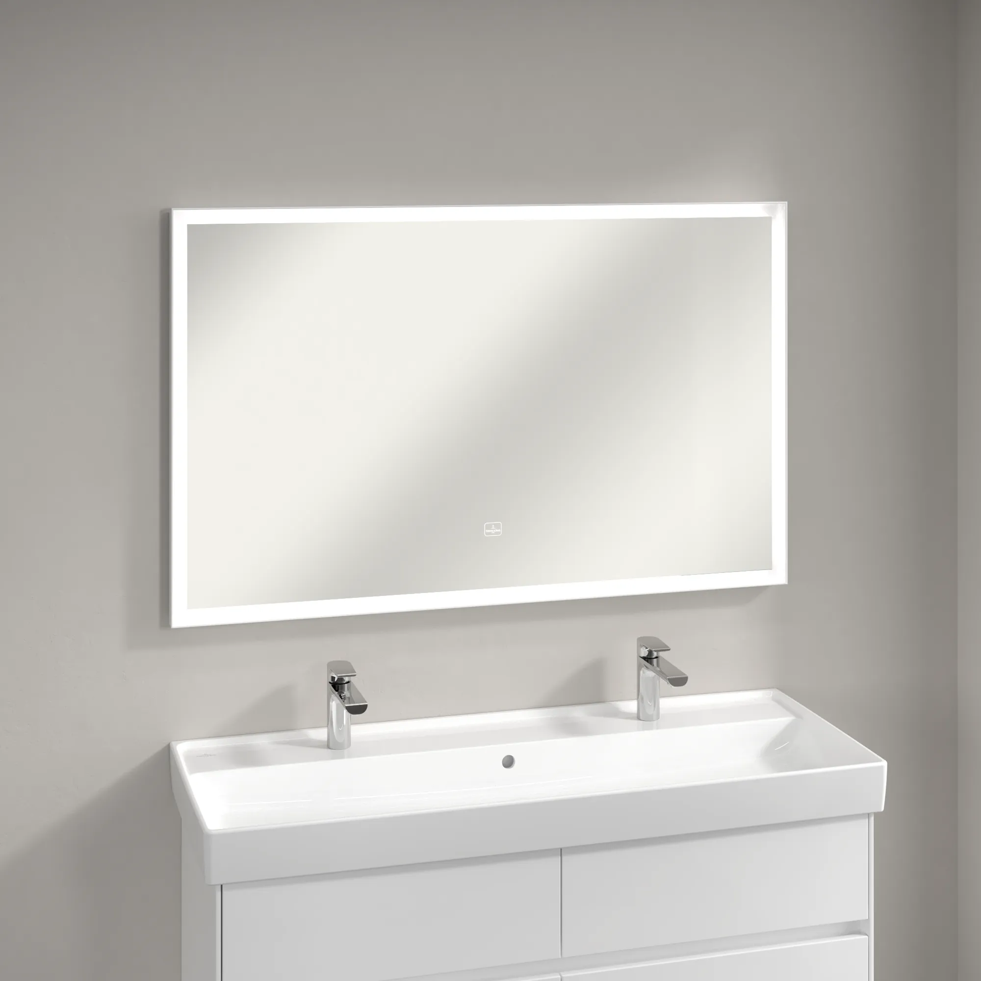 Villeroy & Boch Spiegel „Subway 3.0“ 120 × 75 cm in White Matt