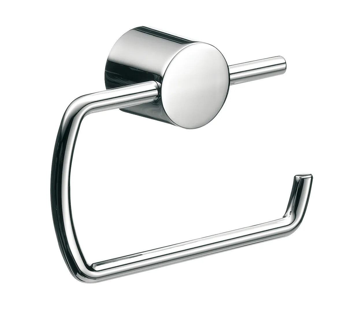 emco Toilettenpapierhalter ohne Deckel „rondo 2“ 6,4 × 9,4 cm in chrom, Befestigung verdeckt emco Toilettenpapierhalter ohne Deckel „rondo 2“ 6,4 × 9,4 cm in chrom, Befestigung verdeckt