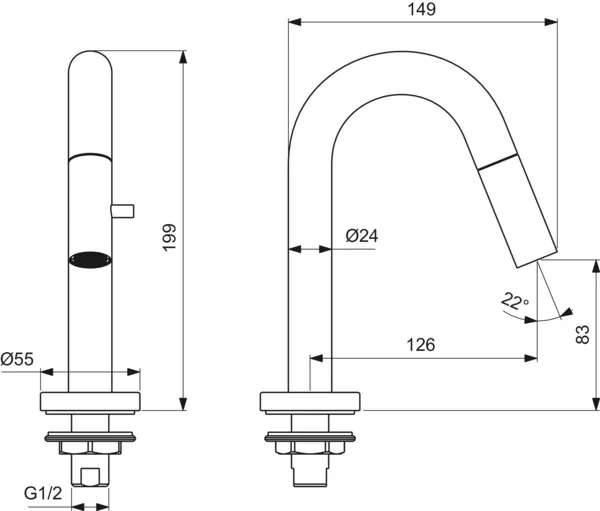 Waschbecken „i.lifeS“ Waschbecken „i.lifeS“