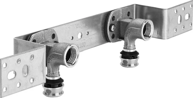 Viega „Raxofix“ Montageeinheit verzinkt 16 mm × 1/2″ × 70/100/150 mm Viega „Raxofix“ Montageeinheit verzinkt 16 mm × 1/2″ × 70/100/150 mm