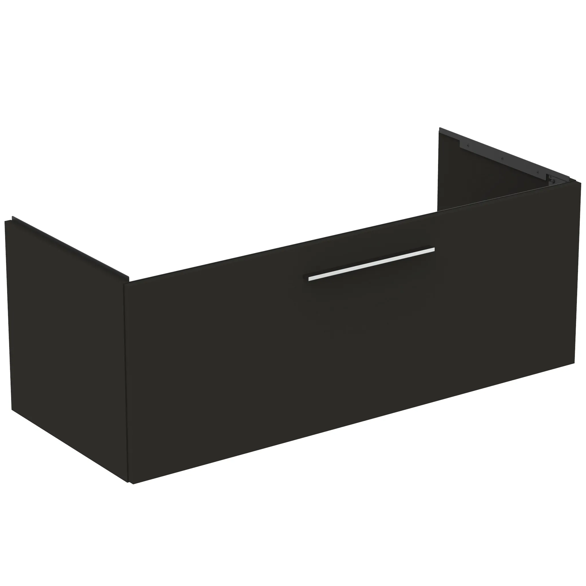 Ideal Standard Möbelwaschtischunterschrank i.life B 1 Auszug 1200x505x440mm Carbongrau matt Ideal Standard Möbelwaschtischunterschrank i.life B 1 Auszug 1200x505x440mm Carbongrau matt