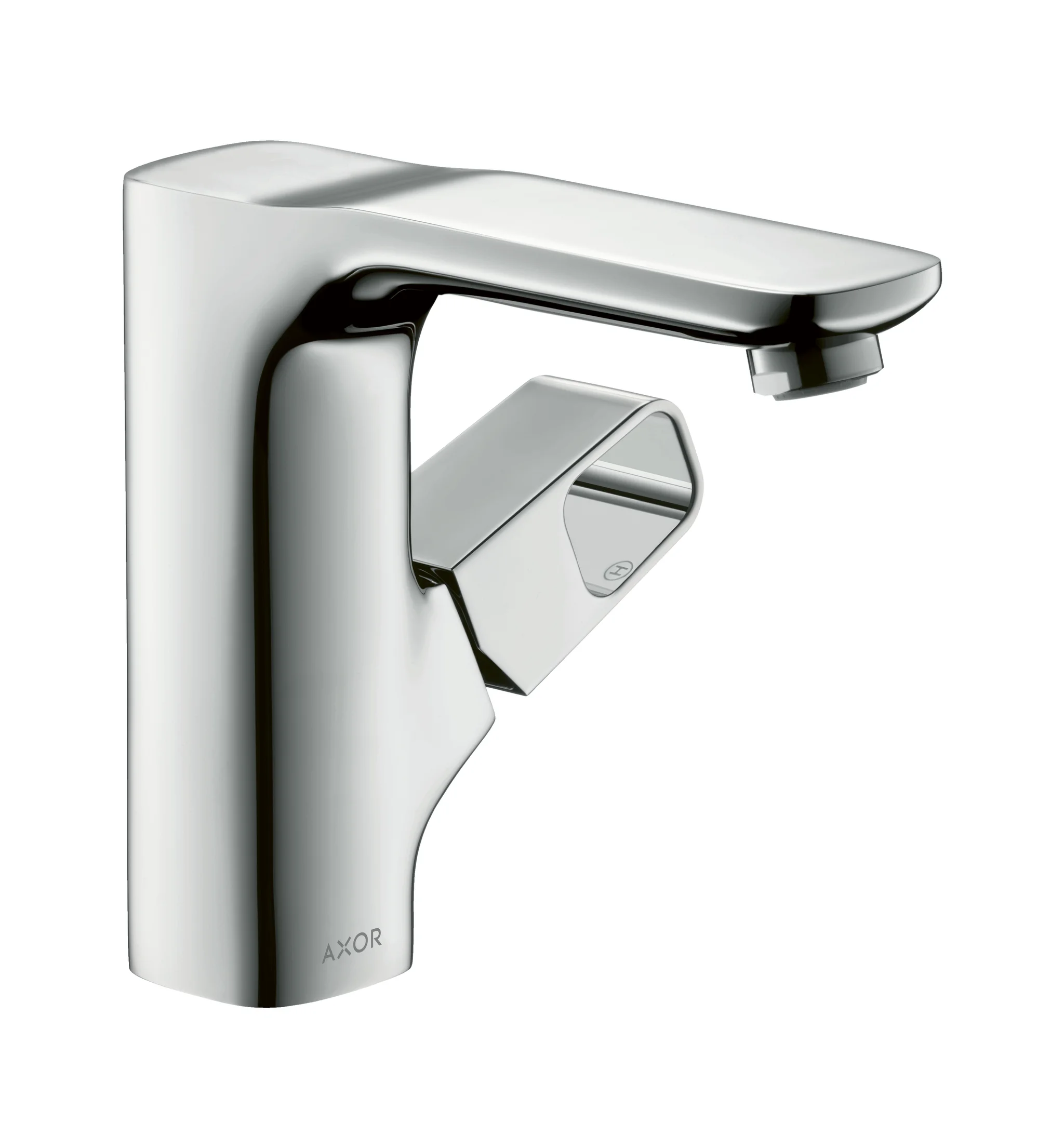 Hansgrohe AXOR Urquiola Einhebel-Waschtischmischer 130, Chrom, Ausladung 139 mm, Auslaufhöhe 132 mm, Bügelgriff, Normalstrahl, max. Durchfluss 5 l/min