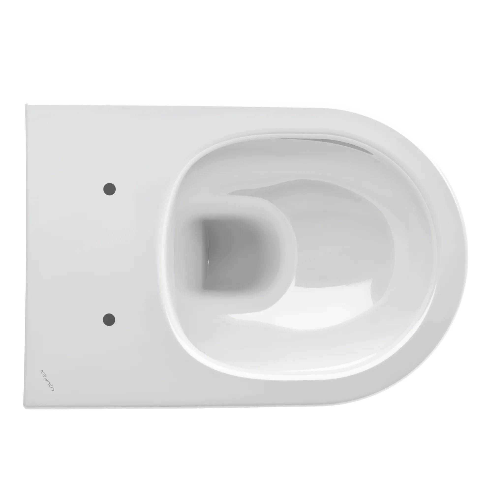 Laufen Wand-Tiefspül-WC „Pro“ 360 × 340 × 530 mm in Weiß, ohne Spülrand Laufen Wand-Tiefspül-WC „Pro“ 360 × 340 × 530 mm in Weiß, ohne Spülrand