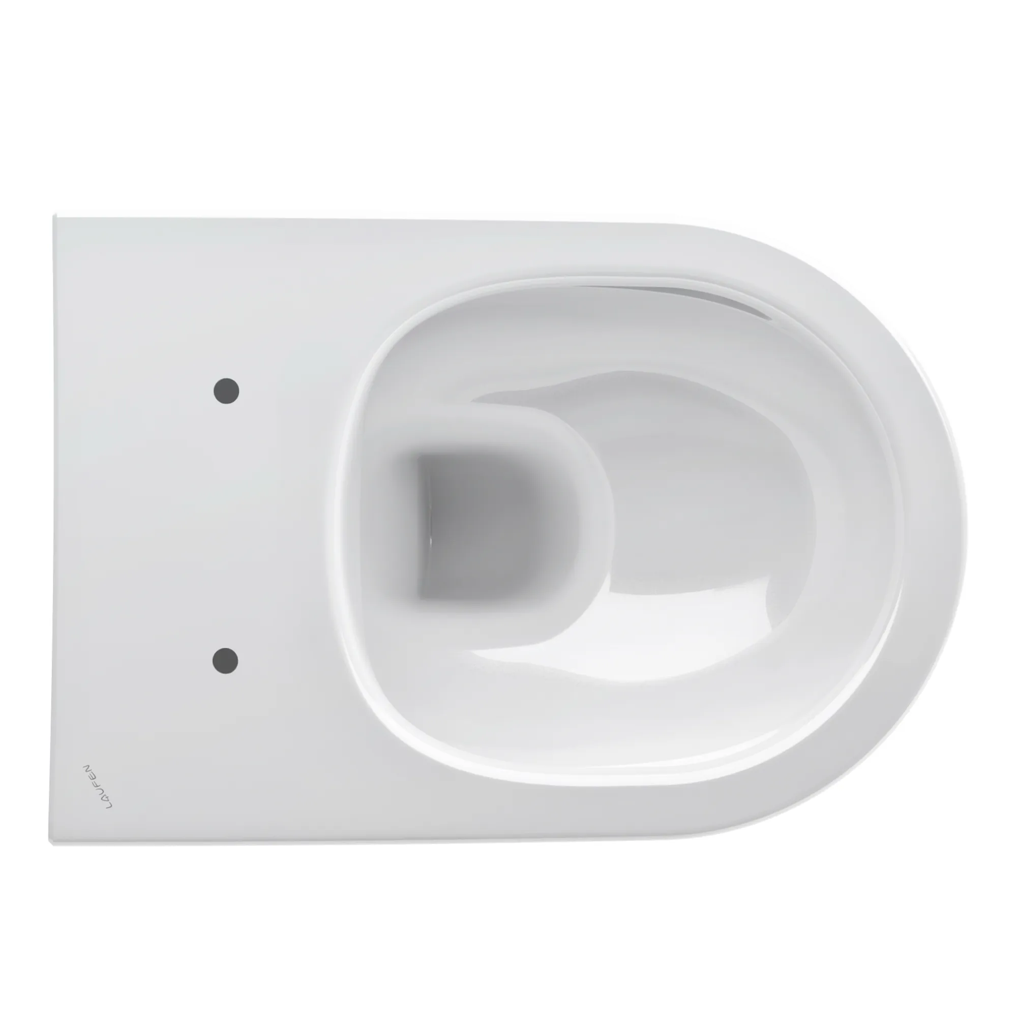 Laufen PRO 530x360 spülrandlos mit verdeckter Befestigung weiß Laufen PRO 530x360 spülrandlos mit verdeckter Befestigung weiß