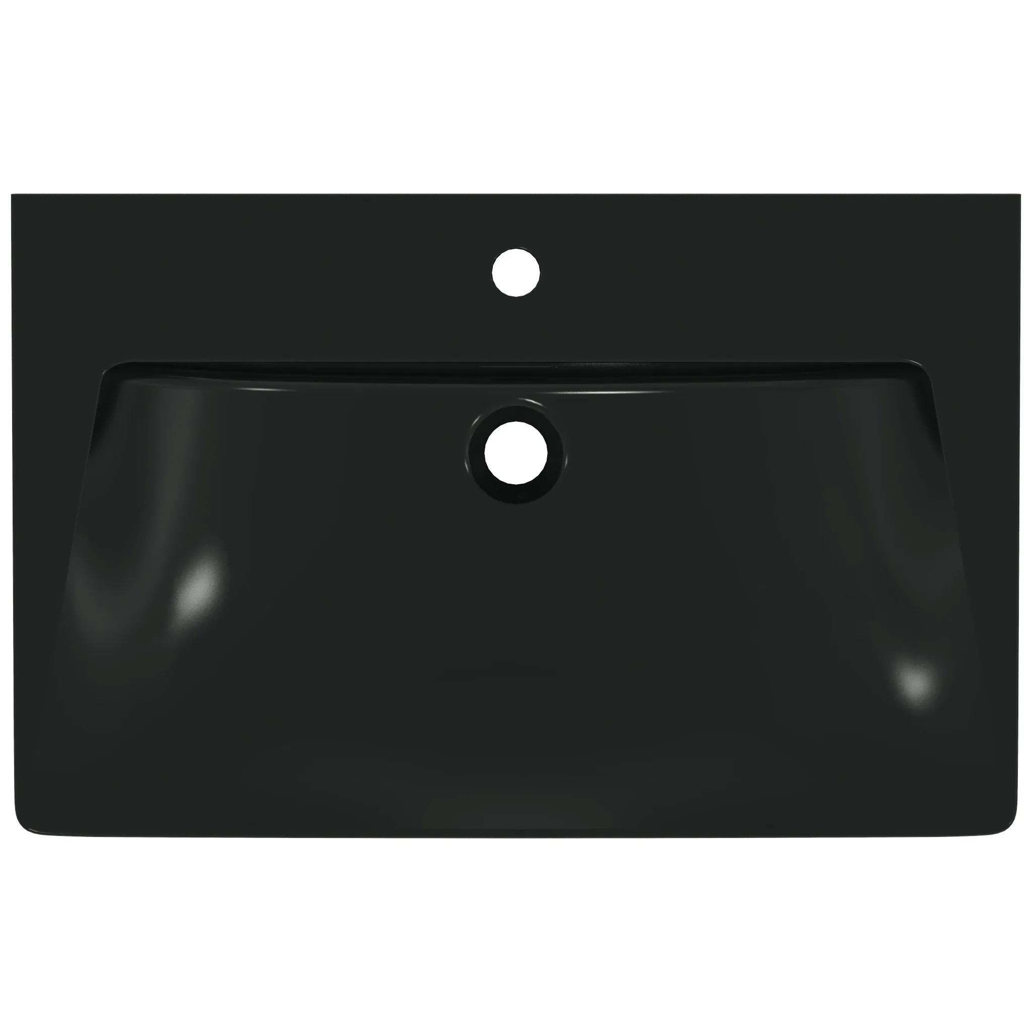 Ideal Standard Säulenwaschtisch Tipo-Z, 1 Hahnloch, schwarz, 740x470x900 mm Ideal Standard Säulenwaschtisch Tipo-Z, 1 Hahnloch, schwarz, 740x470x900 mm