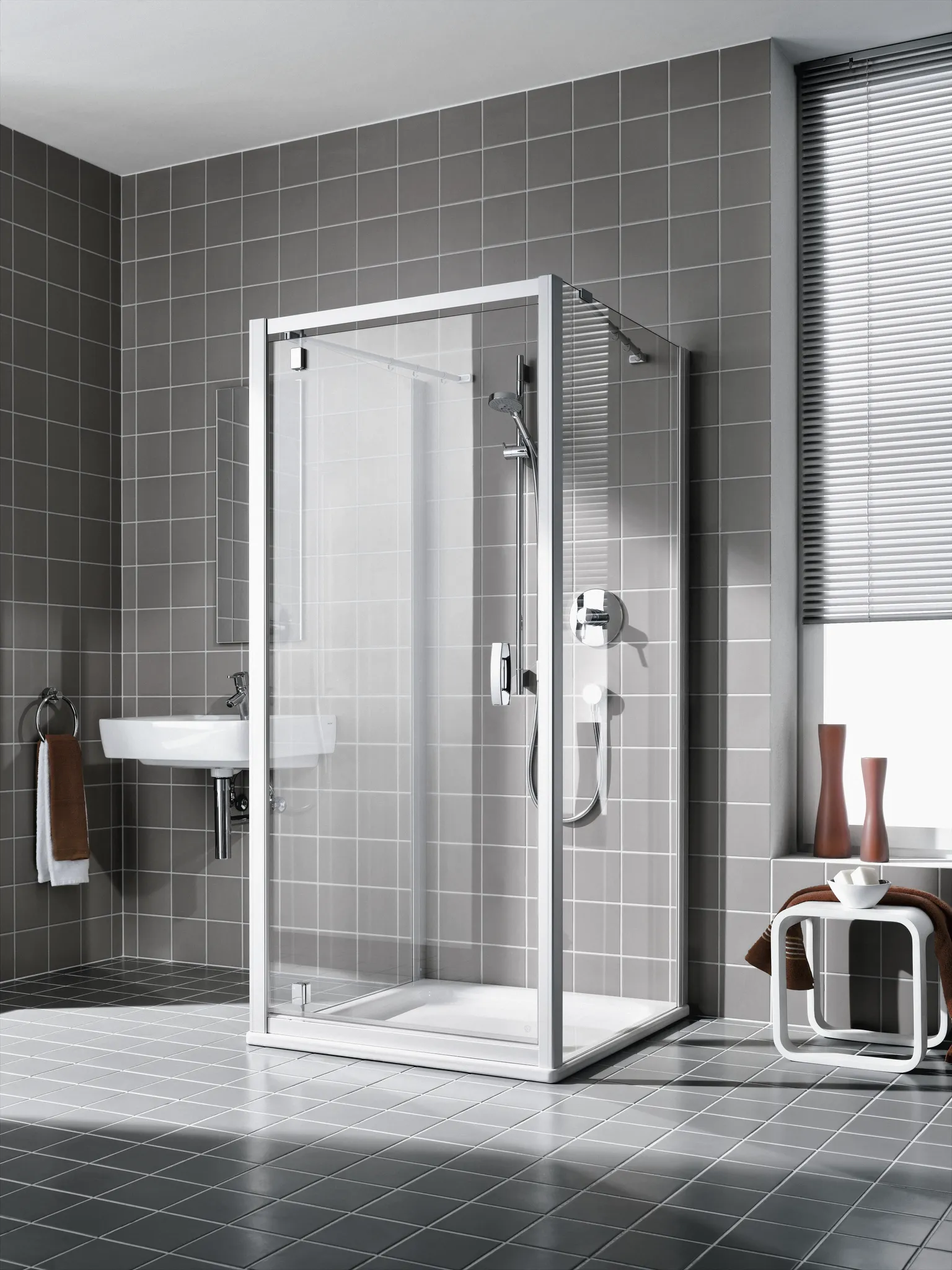 Kermi Duschdesign IBIZA 2000 Schwingtür, I2 KOD, 1750x750mm