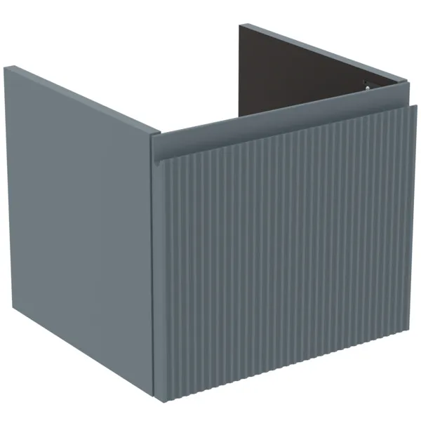 Ideal Standard Waschtischunterschrank Finesse Aschblau matt 430x402x370 mm 1 Schublade Softclose Ideal Standard Waschtischunterschrank Finesse Aschblau matt 430x402x370 mm 1 Schublade Softclose