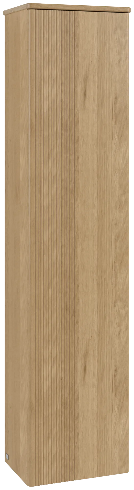 Villeroy & Boch Antao Hochschrank K46, 414x1719x287mm, 1 Tür, Anschlag (Scharnier) rechts, Front mit Struktur, 2HN Honey Oak