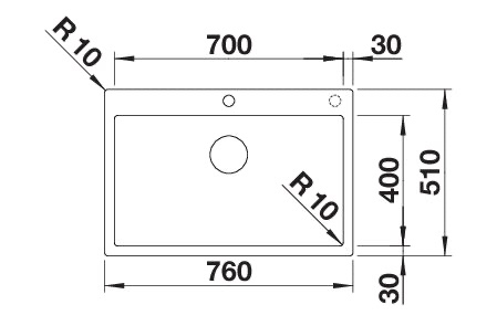 BLANCO CLARON 700-IF/A BLANCO CLARON 700-IF/A