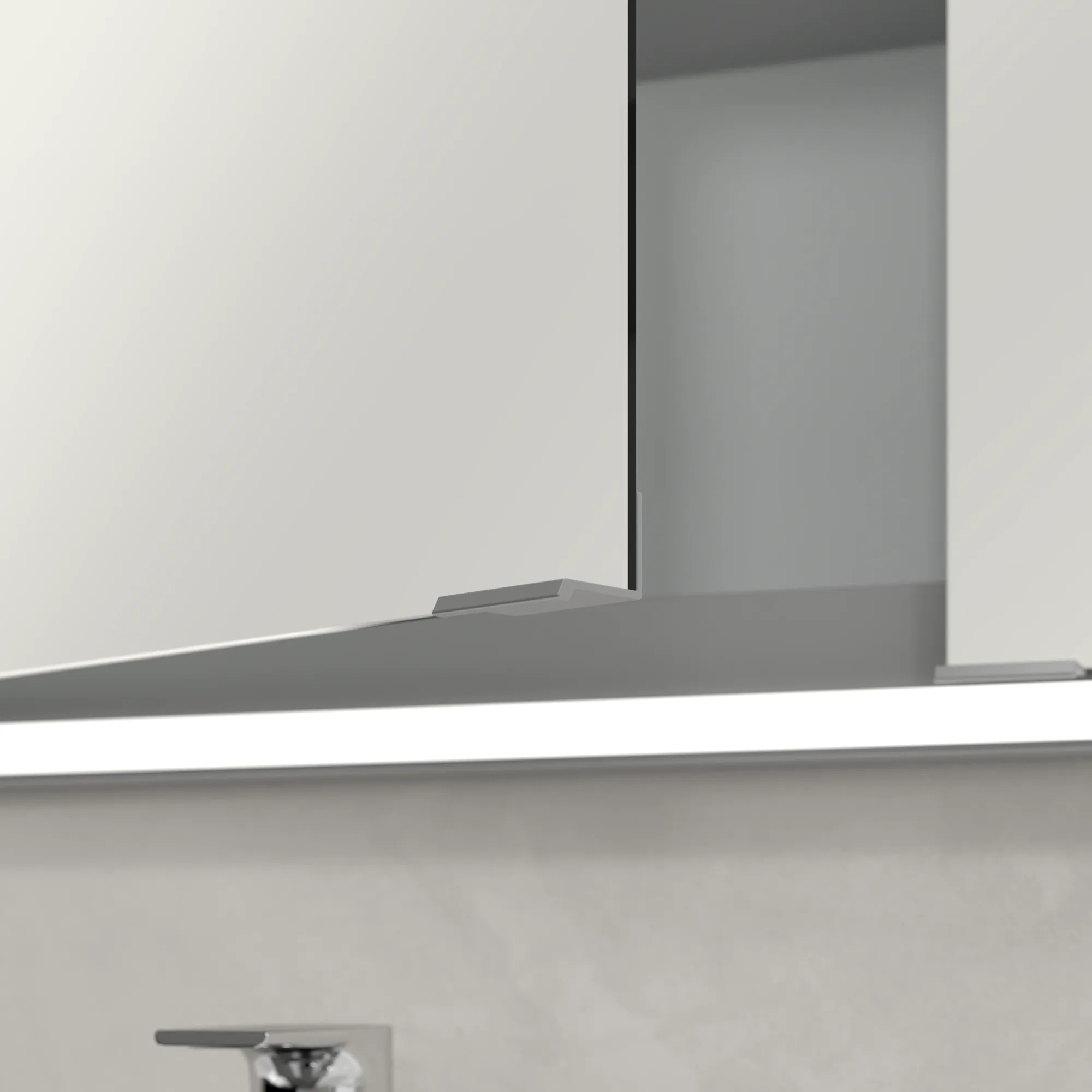 Villeroy & Boch Einbau-Spiegelschrank „My View Now“ 1300 × 750 × 168 mm in White Matt Villeroy & Boch Einbau-Spiegelschrank „My View Now“ 1300 × 750 × 168 mm in White Matt