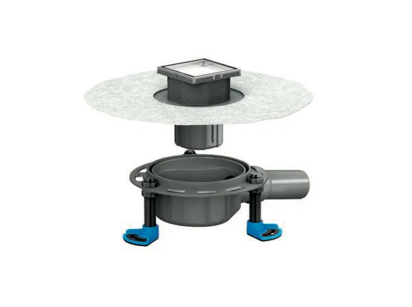 Bodenablauf DallDrain Individual, DN 50, 100 x 100 mm