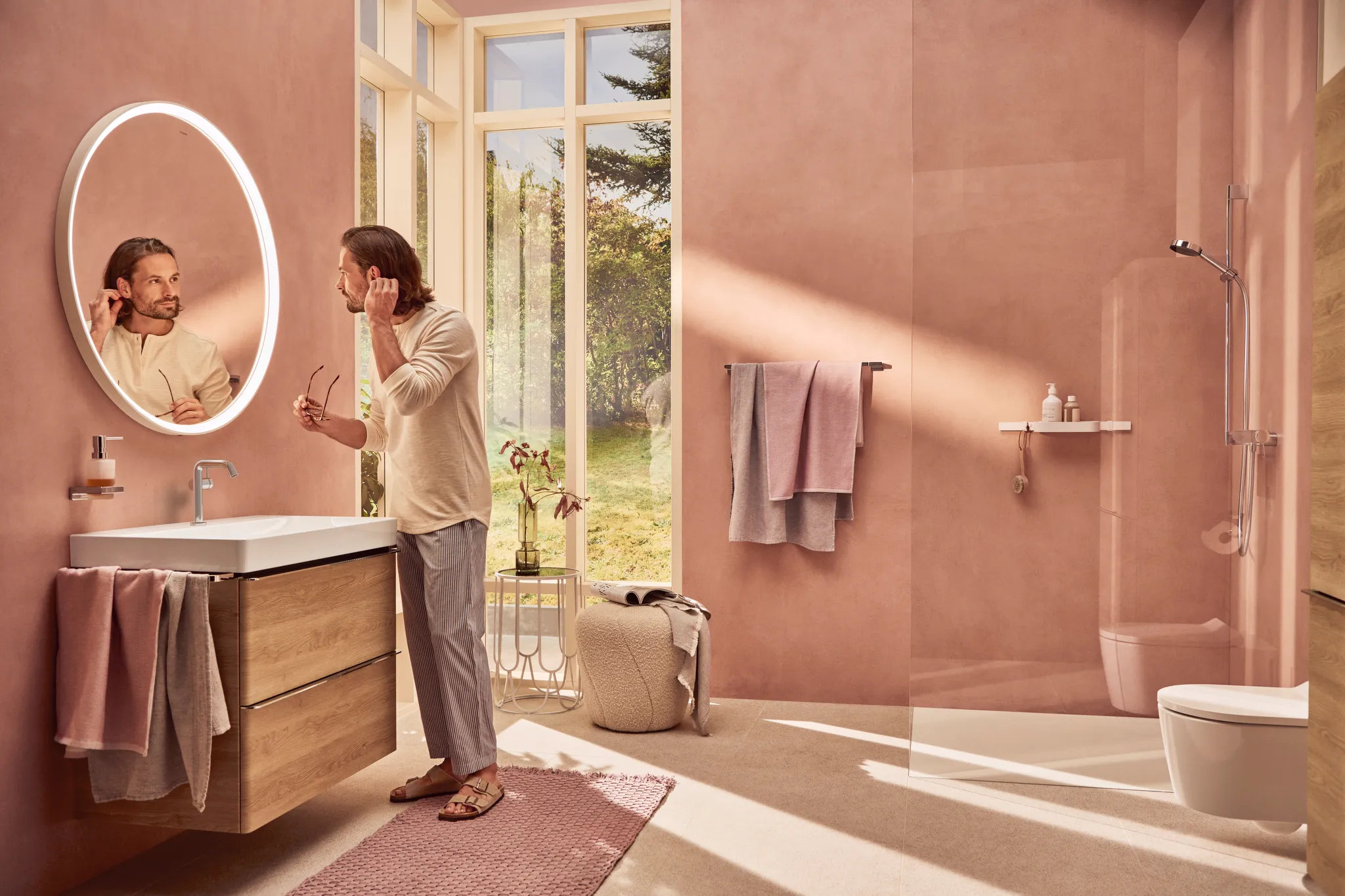 Tecturis S Einhebel-Waschtischmischer 150 Fine CoolStart mit Push-Open Ablaufgarnitur Chrom Tecturis S Einhebel-Waschtischmischer 150 Fine CoolStart mit Push-Open Ablaufgarnitur Chrom